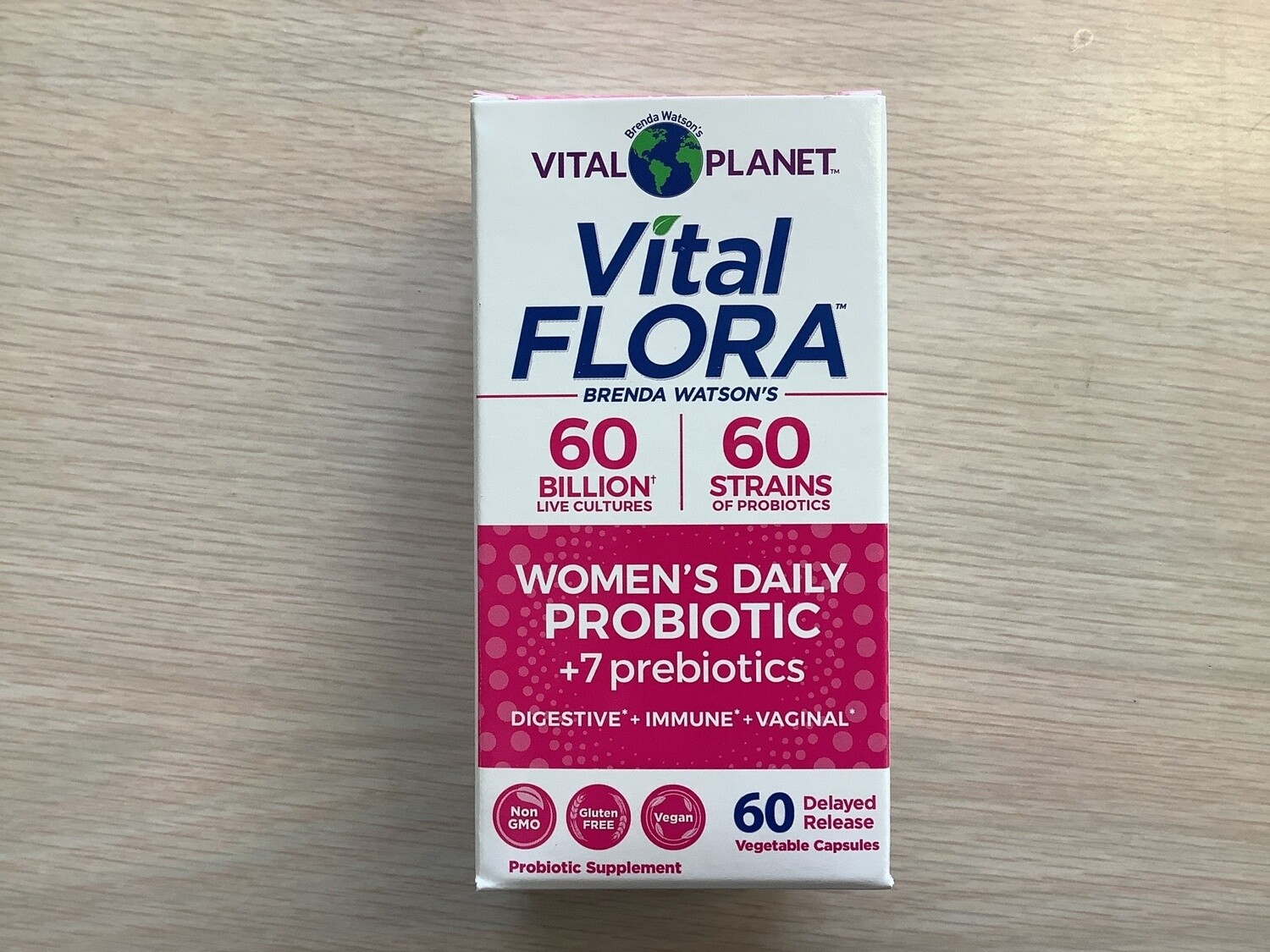 VITAL PLANET VITAL FLORA  WOMENS PROBIOTIC 60 BIL / 60 STR 60 VCAPS DR REFRIGERATED