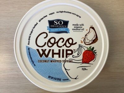 SO DELICIOUS COCO WHIP ORIGINAL 9 OZ FROZEN
