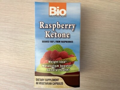 BIO NUTRITION Raspberry Ketones 100%% Natural 60 vgc