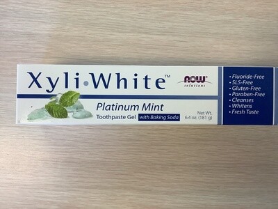 NOW XYLIWHITE MINT/BAKING SODA TOOTHPASTE 6.4 OZ