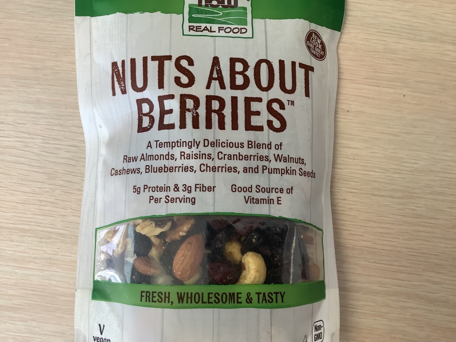 NOW NUTS ABOUT BERRIES 8 OZ