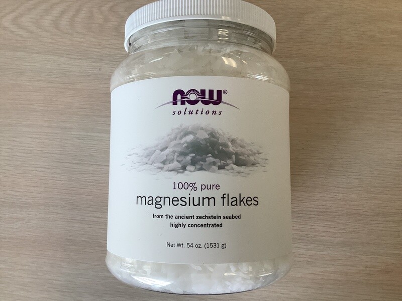 NOW MAGNESIUM FLAKES 54 OZ