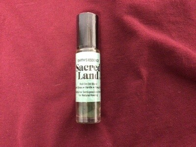 MONAGUE EARTHS ESSENCE COLLECTION ROLL ON OIL BLEND- SACRED LAND 10 ml