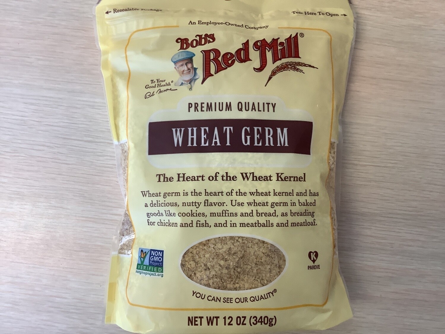 BOBS RED MILL WHEAT GERM 12 OZ