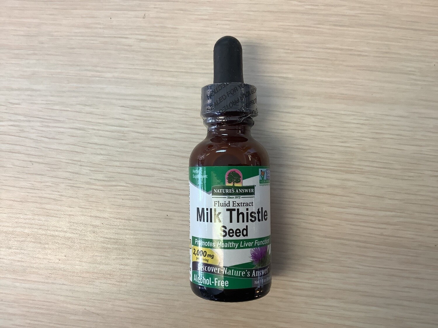NATURES ANSWER MILK THISTLE 2000 MG ALCOHOL-FREE 1 OZ