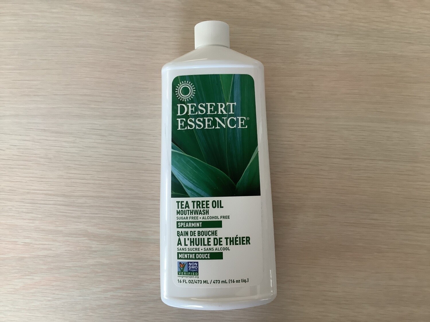 DESERT ESSENCE MOUTHWASH TEA TREE ALC FREE 16 OZ