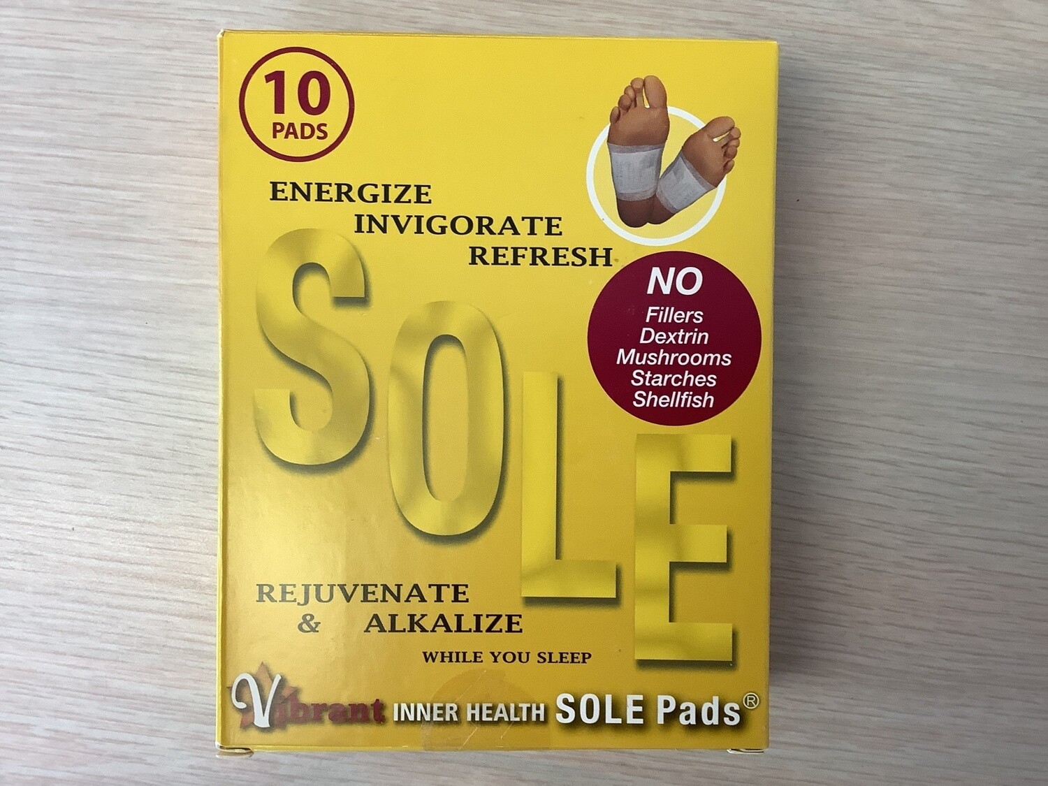 INNER HEALTH Sole Pads Detox 10 pc