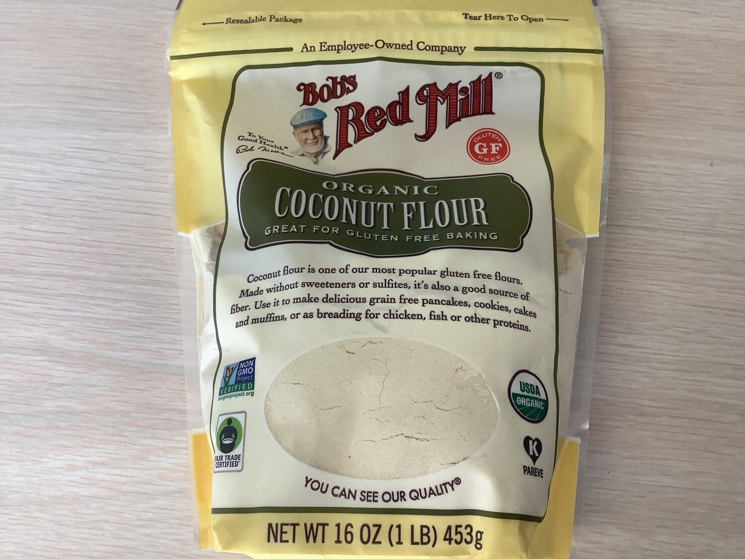 BOBS RED MILL FLOUR COCONUT ORGANIC 16 OZ