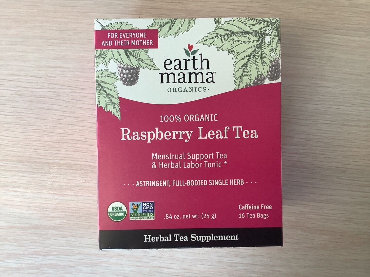 EARTH MAMA ORGANIC RASPBERRY LEAF TEA