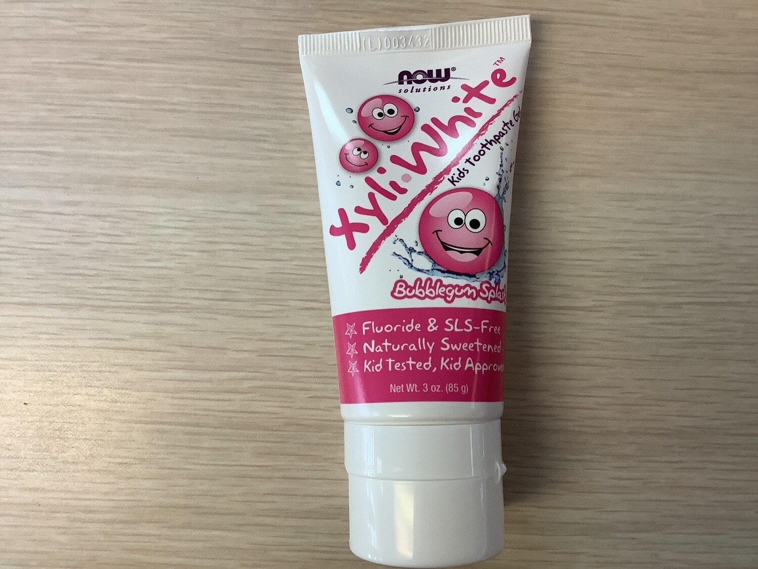 NOW KIDS XYLIWHITE BUBBLEGUM TOOTHPASTE 3 OZ TUBE