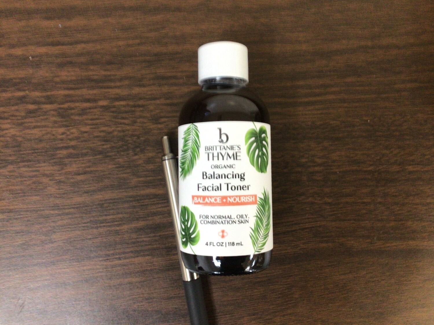 BRITTANIES THYME ORGANIC BALANCING FACIAL TONER 4fl.ozs