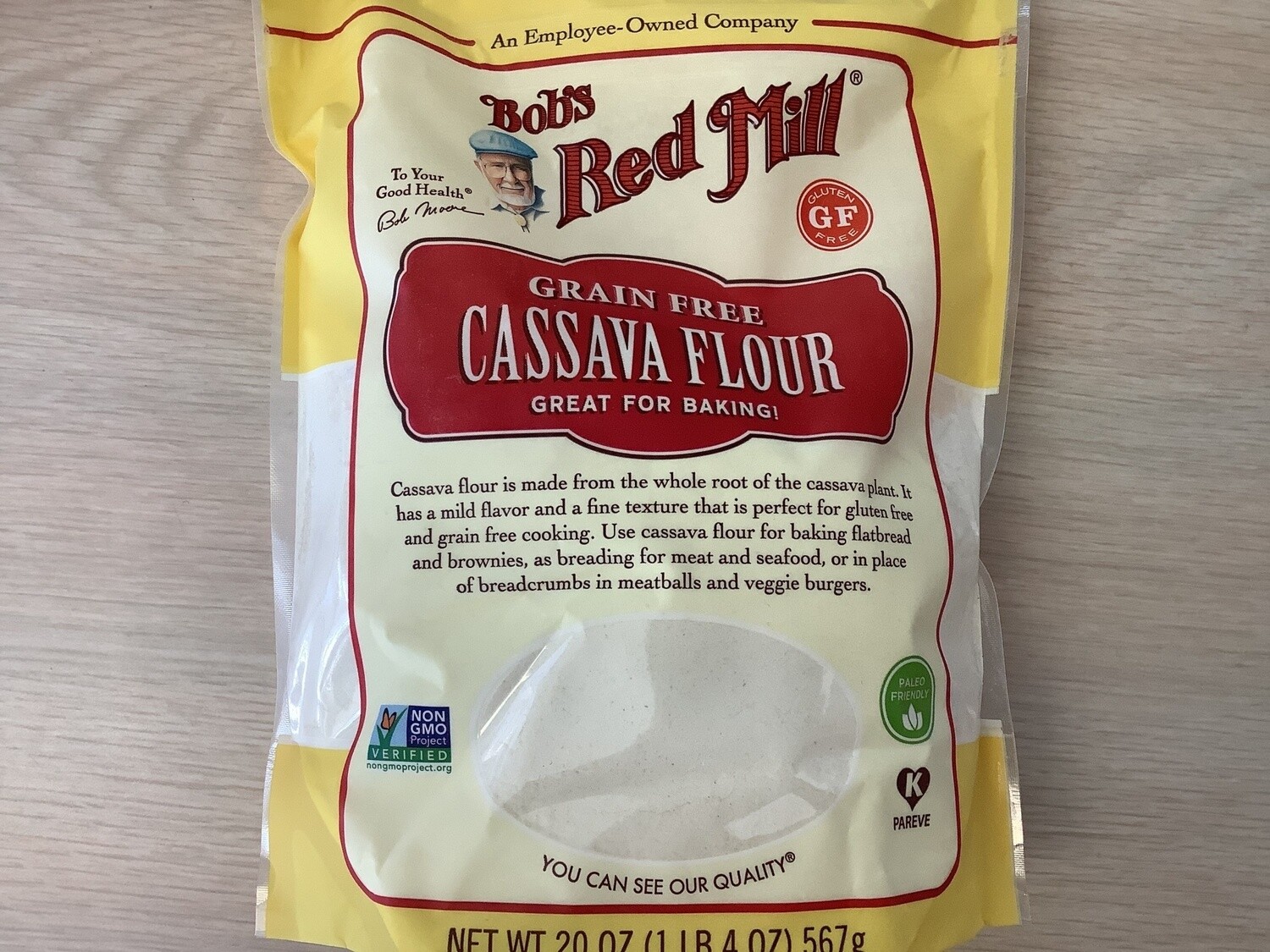 BOBS RED MILL FLOUR CASSAVA 20 OZ