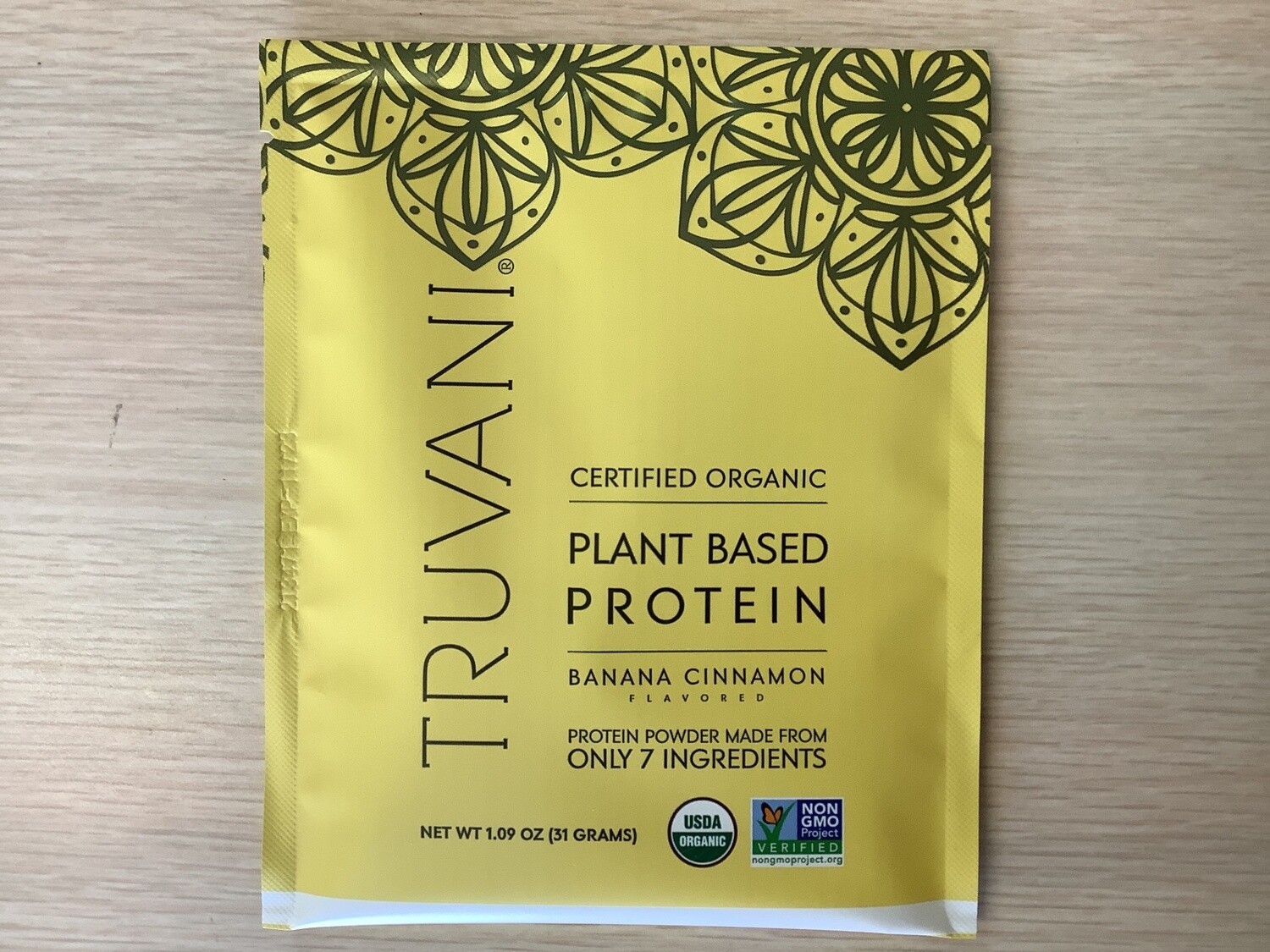 TRUVANI PLANT BASED PROTEIN BANANA CINNAMON 1.09 Oz