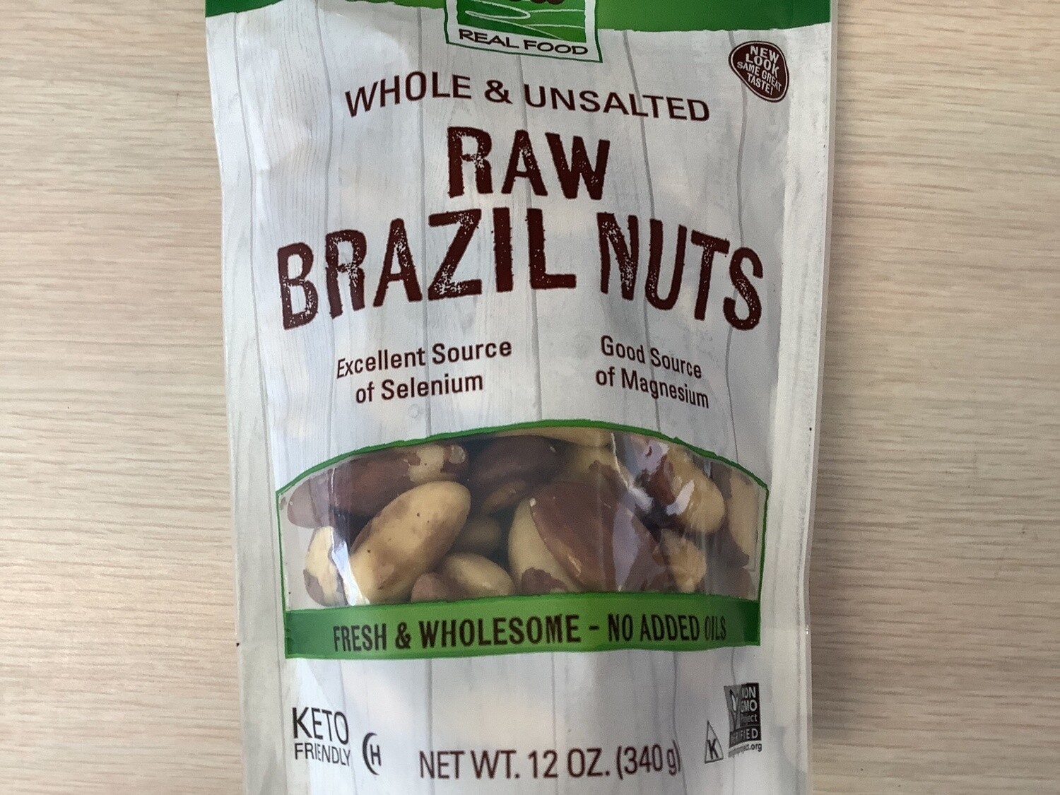 NOW BRAZIL NUTS, RAW 12OZ