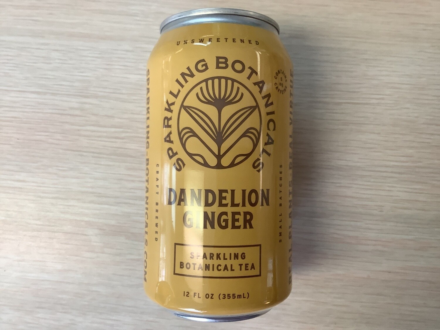 RISHI SPARKLING TEA DANDELION GINGER 12 OZ single