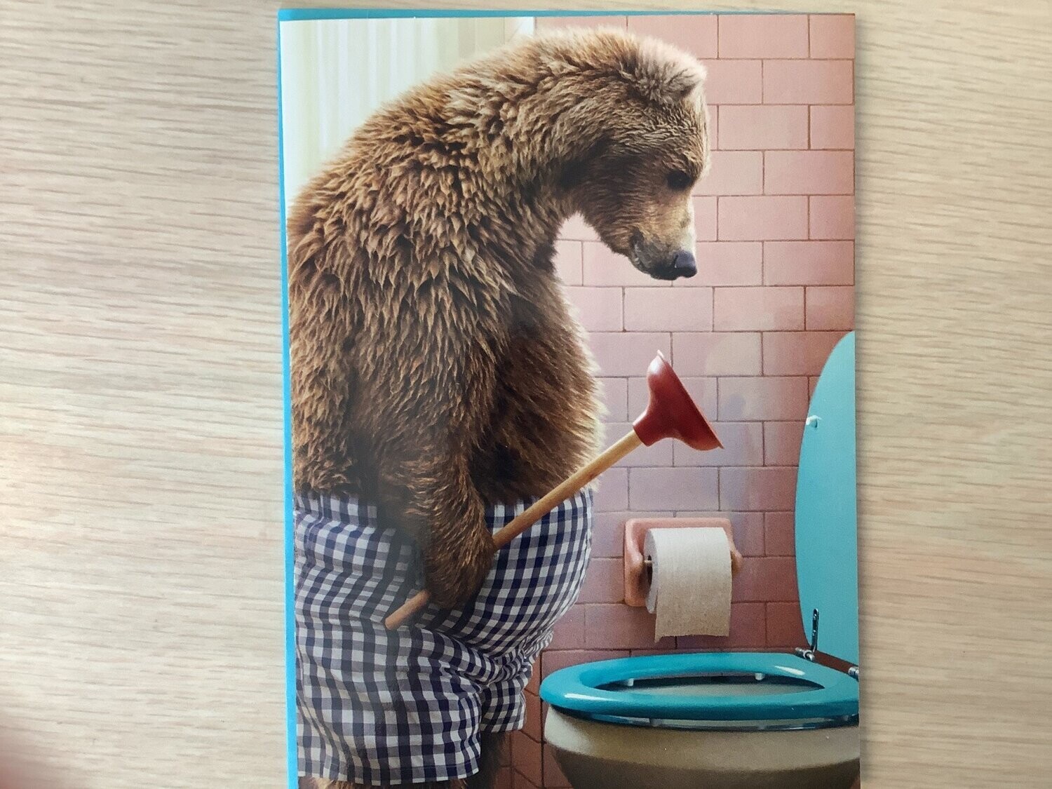 AVANTI BEAR PLUNGER CARD FATHERS DAY