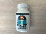 SOURCE NATURALS Zembrin 25 mg 60 tablet