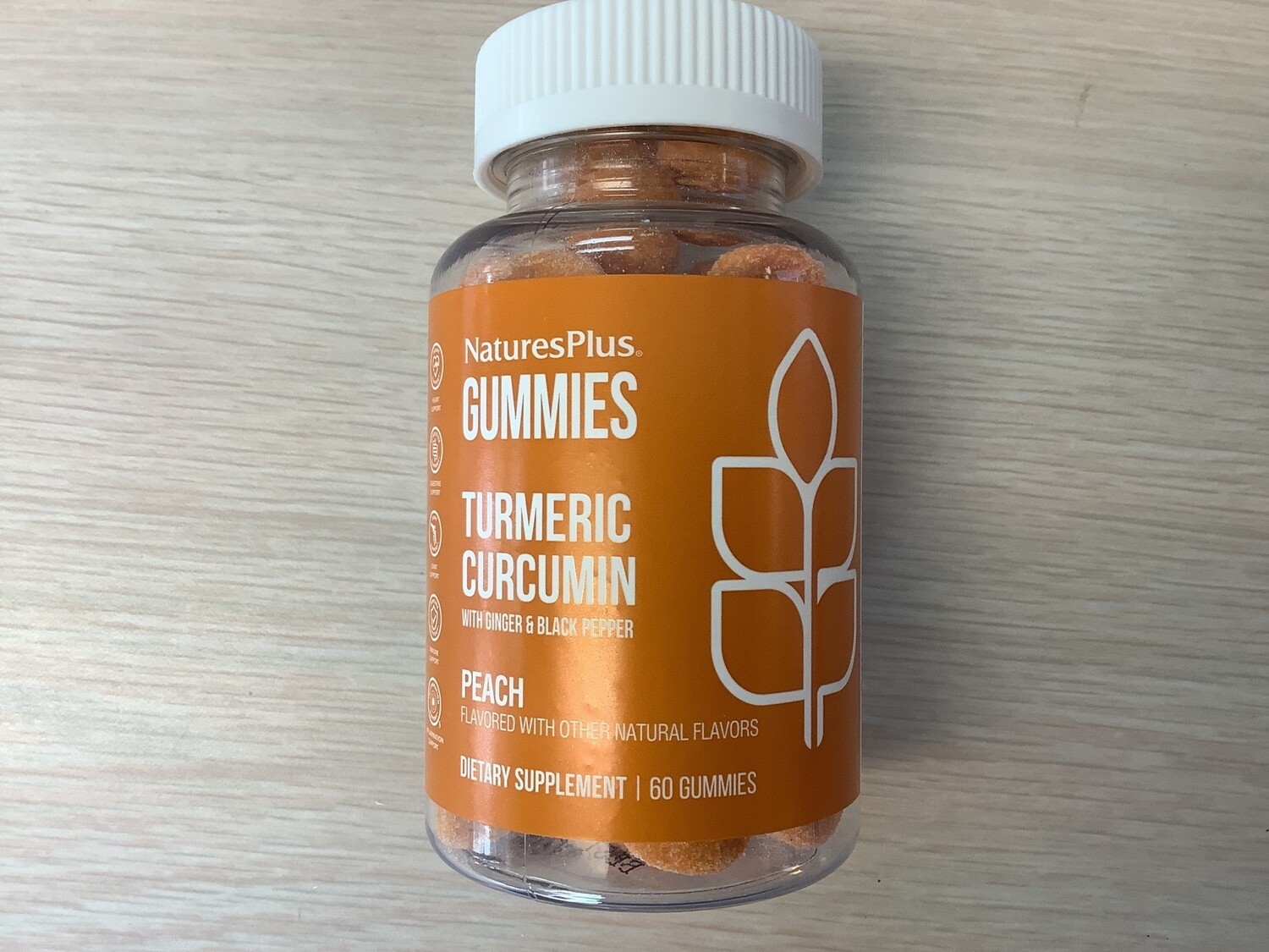 NATURES PLUS GUMMIES TURMERIC CURCUMIN 60 ct