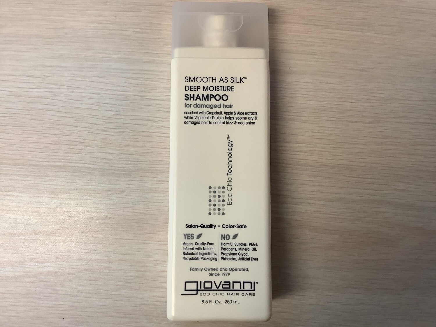 GIOVANNI SHAMPOO SMOOTH AS SILK 8.5 OZ