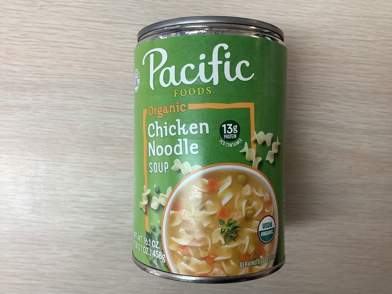 PACIFIC FOODS ORGANIC CHICKEN NOODLE SOUP CAN