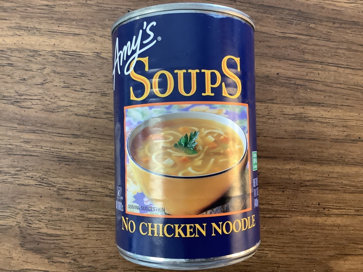 AMYS SOUP NO CHICKEN NOODLE VEGAN ORGANIC 14.1 OZ