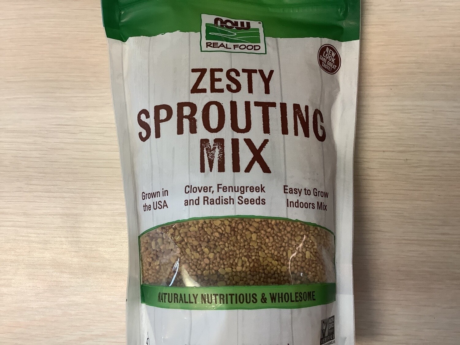 NOW ZESTY SPROUTING MIX 1 LB