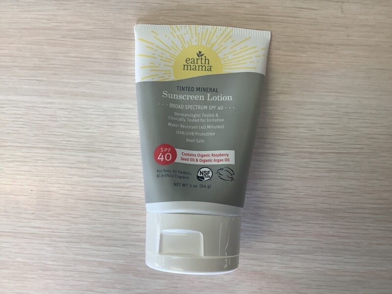 EARTH MAMA TINTED MINERAL SUNSCREEN LOTION SPF 40