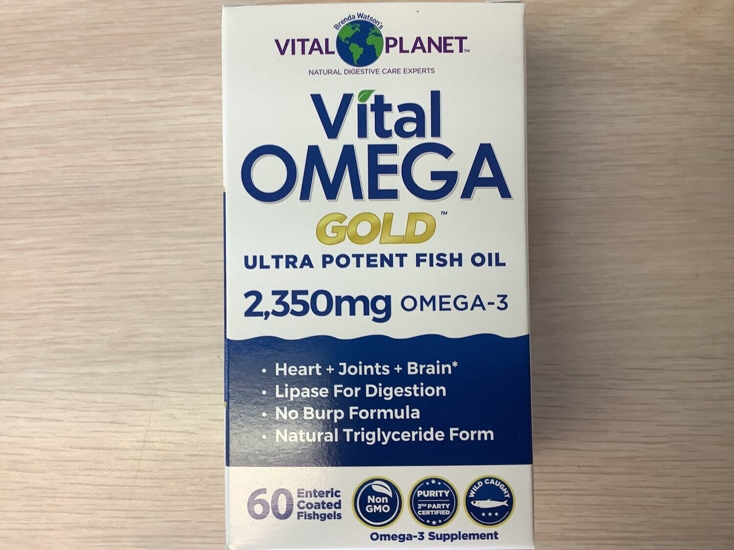 VITAL PLANET VITAL OMEGA GOLD 60 ct