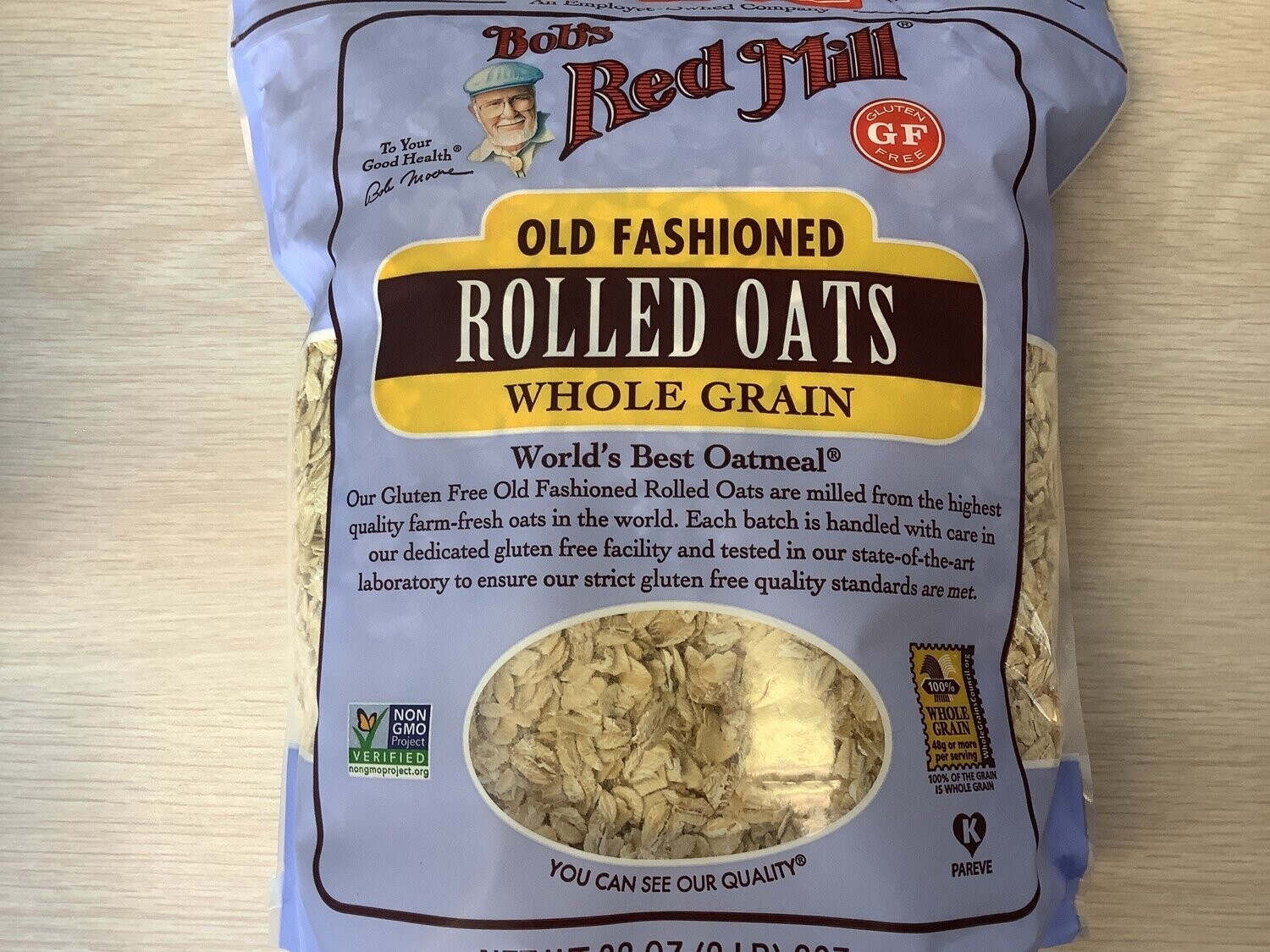 BOBS RED MILL OATS ROLLED GLUTEN FREE OLD FASHIONED 32 OZ