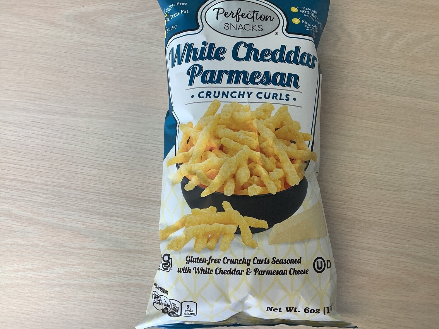 PERFECTION SNACKS WHITE CHEDDAR PARMESAN 6 OZ