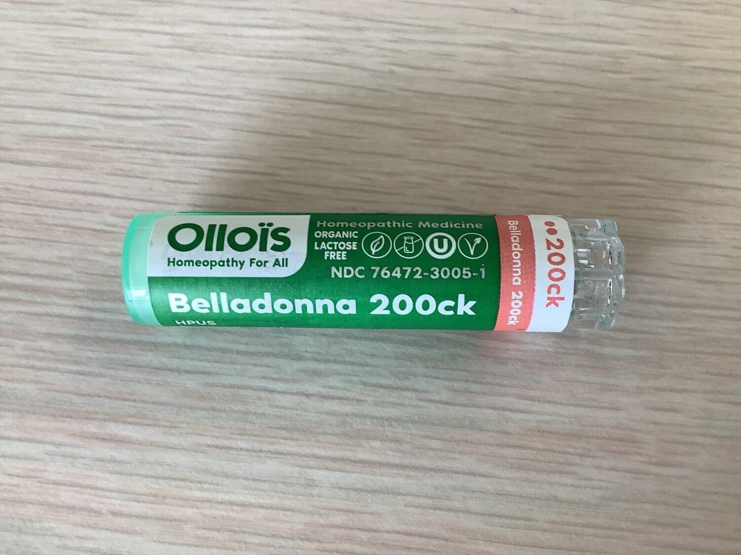 OLLOIS Belladonna 200CK Vegan Organic 80 cnt