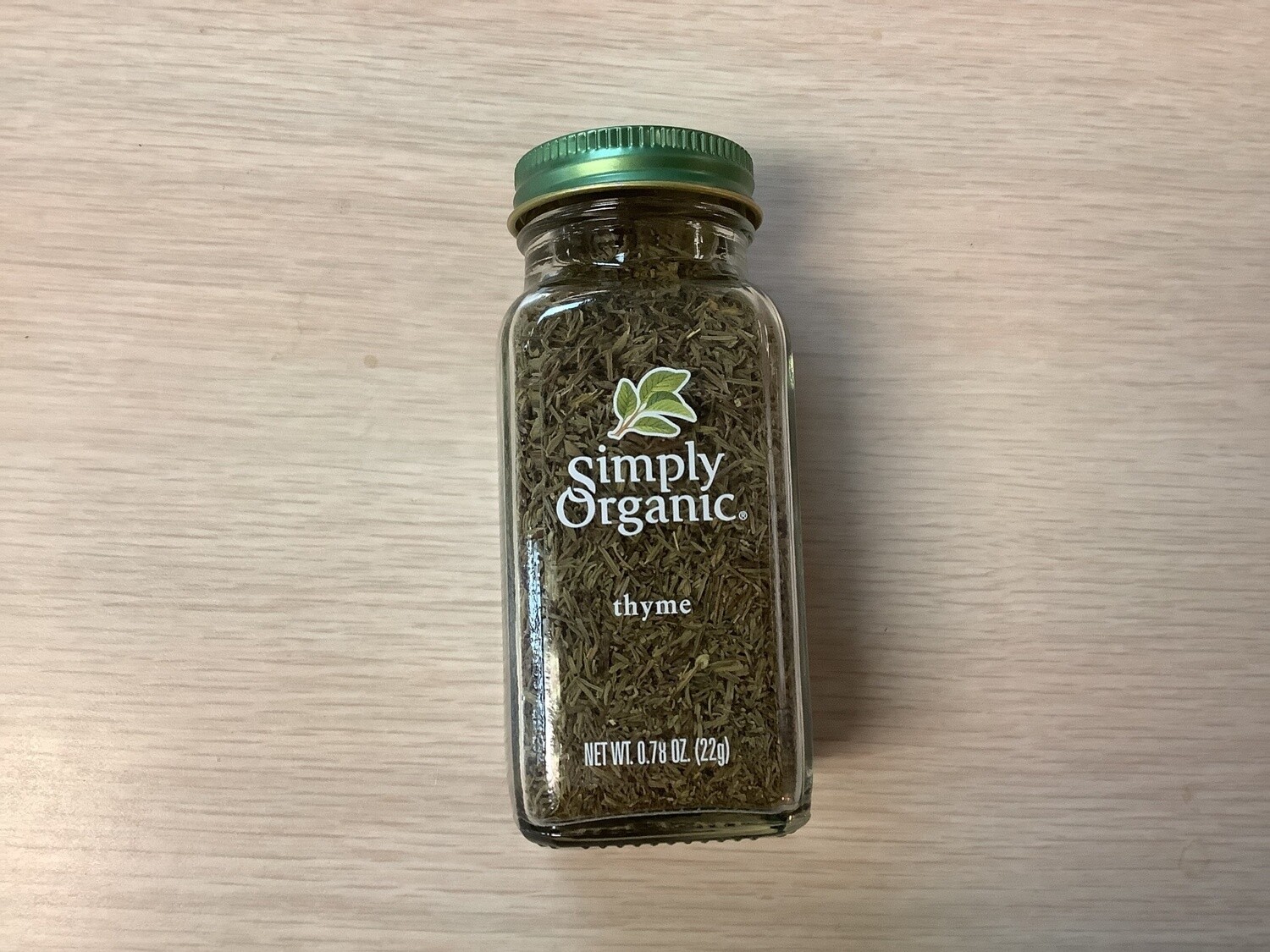 SIMPLY ORGANIC Thyme Leaf Seasoning Organic .78 oz