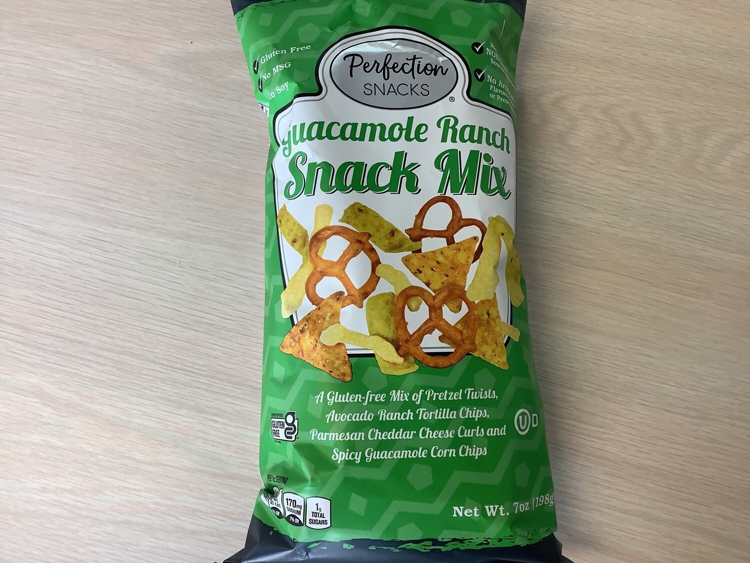 PERFECTION SNACKS SNACK MIX GUACAMOLE RANCH 7 OZ