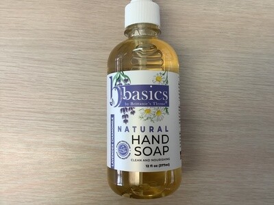 BRITTANIES THYME BASICS HAND SOAP LAVENDER CHAMOMILE 12 OZ