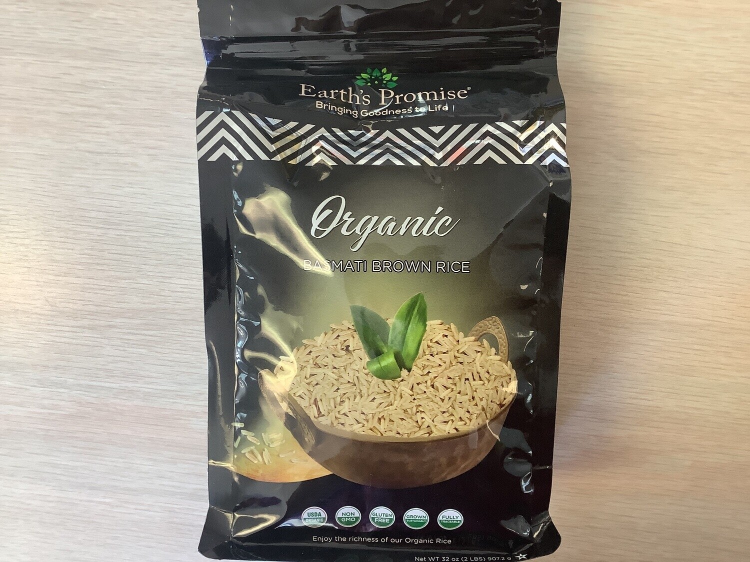 EARTHS PROMISE BASMATI BROWN RICE ORGANIC 2 LB