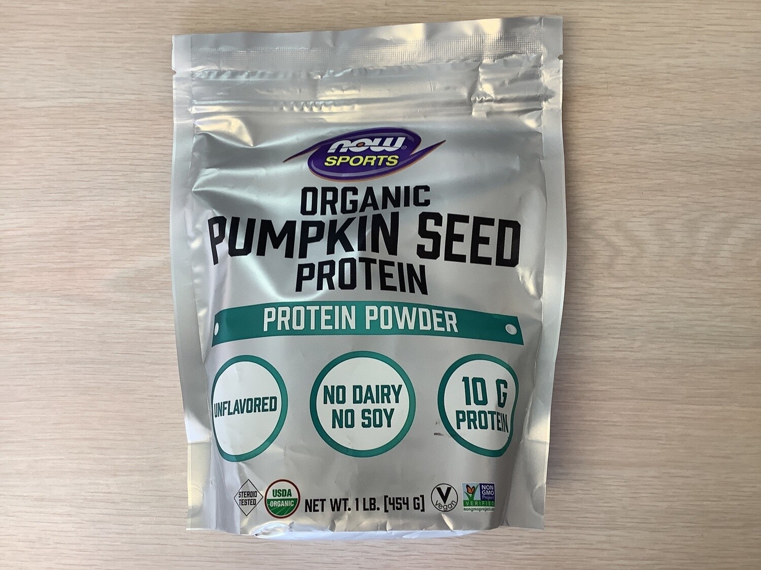 NOW ORGANIC PUMPKIN SEED PROTEIN  1 LB