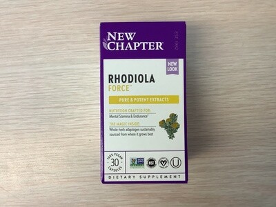 NEW CHAPTER Rhodiola Force 300 30 vc