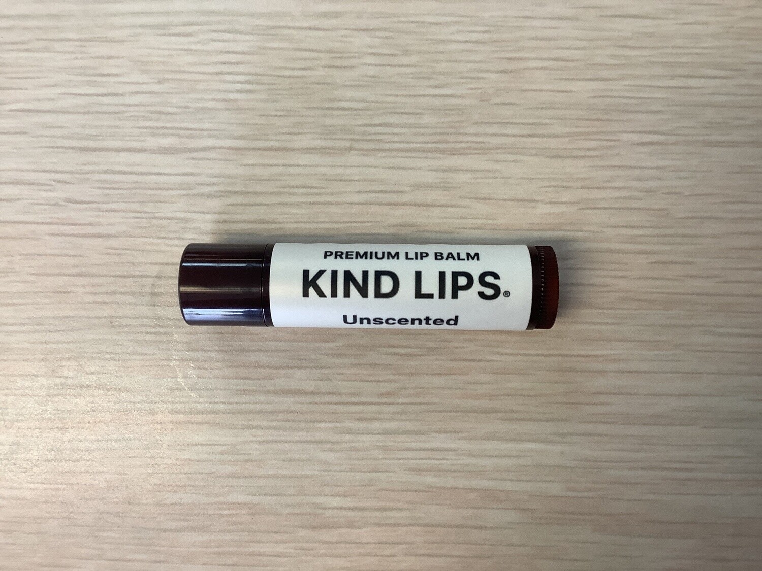 KIND LIPS PREMIUM LIP BALM UNSCENTED ORGANIC .15 OZ