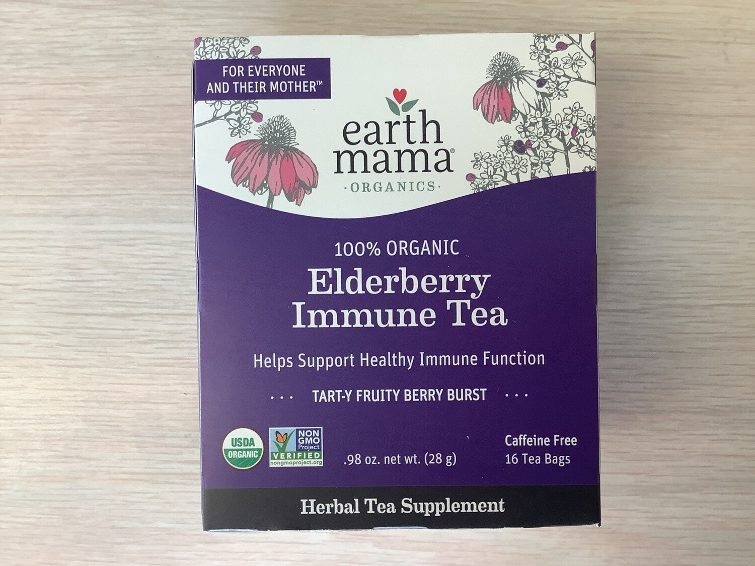EARTH MAMA ORGANIC ELDERBERRY IMMUNE TEA