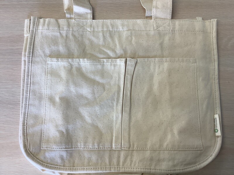 PLANTISH MULTI POCKET TOTE BAG
