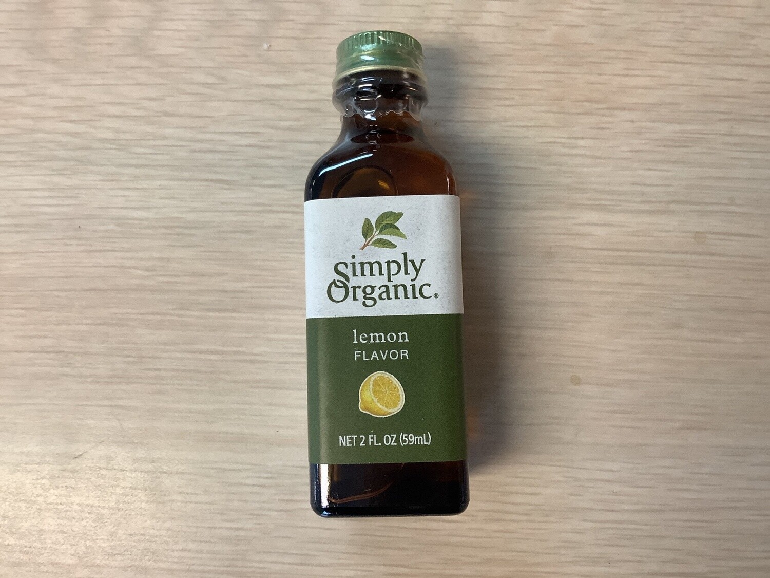 SIMPLY ORGANIC Lemon Flavor 2oz
