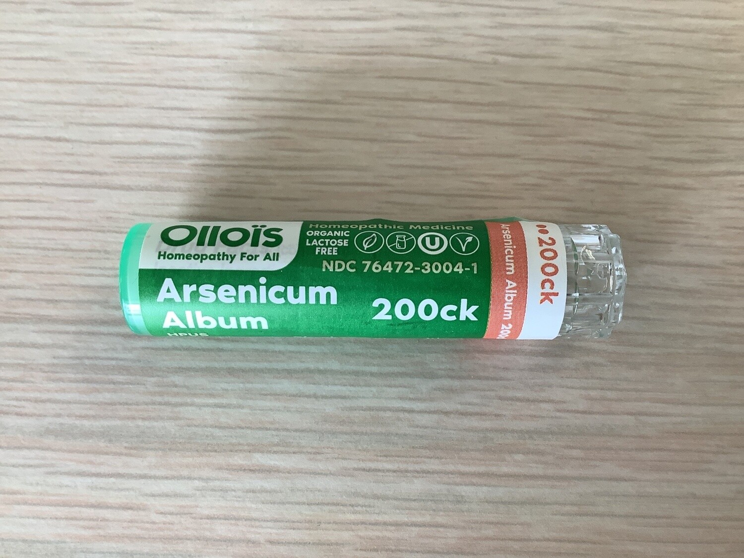 OLLOIS Arsenicum Album 200CK Vegan Organic 80 cnt