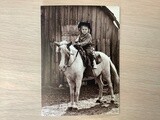 AVANTI AMERICA LITTLE GIRL ON HORSE BIRTHDAY CARD