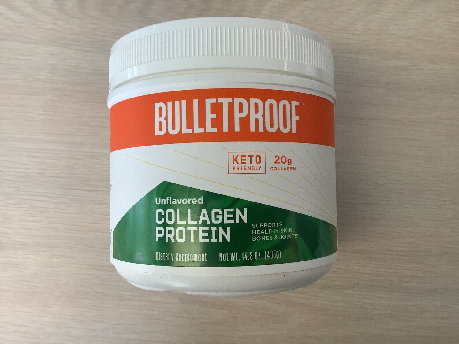 BULLETPROOF COLLAGEN PROTEIN UNFLAVORED 14.3 OZ
