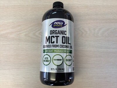 NOW ORGANIC MCT OIL 32 FL OZ