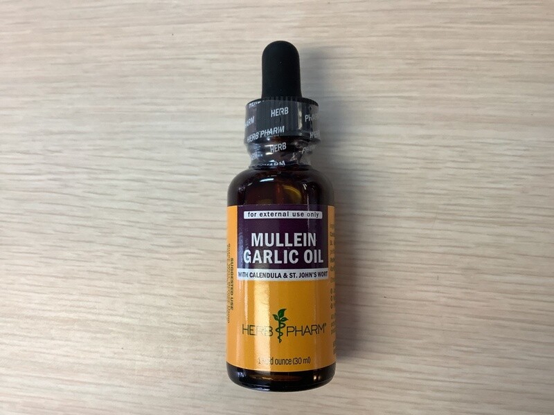 HERB PHARM Mullein garlic ear oil 1 oz