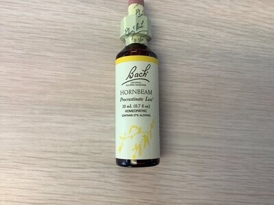 BACH FLOWER ESSENCE HORNBEAM 20 ML