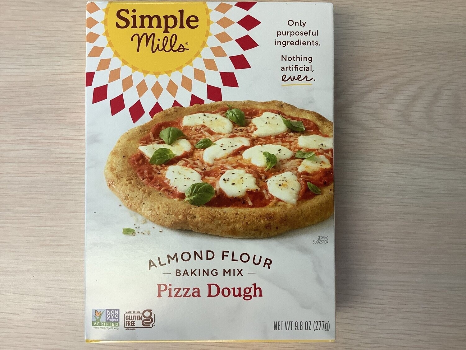 SIMPLE MILLS PIZZA DOUGH MIX 9.8 OZ
