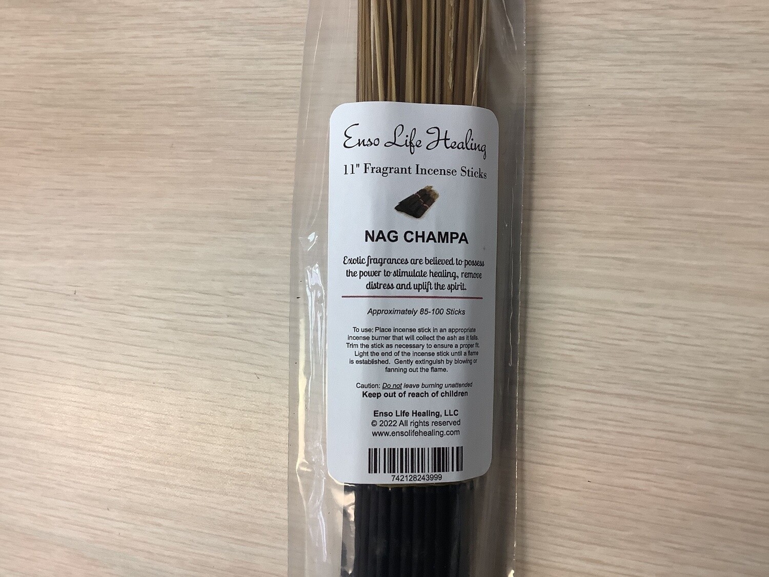ENSO INCENSE STICK 11 in NAG CHAMPA BUNDLE of 95-100