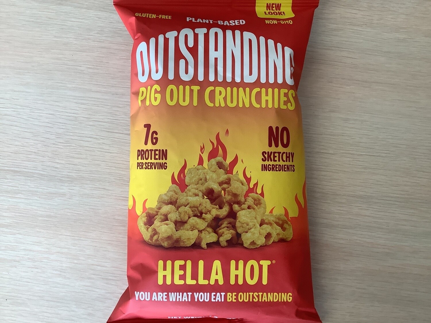 OUTSTANDING CRUNCHIES HOT 3.5 oz